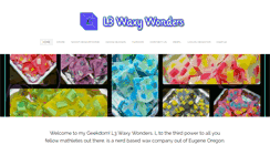 Desktop Screenshot of l3waxywonders.com